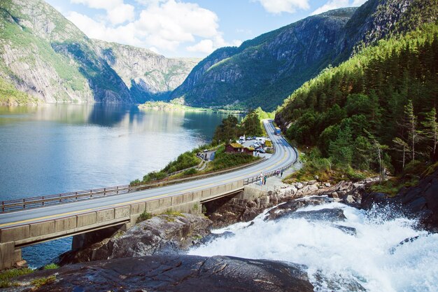 ノルウェーの風景と自然の写真