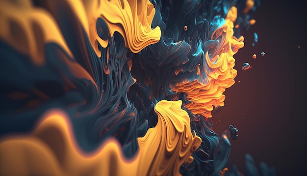 Photorealistic 4k abstract background Generated AI