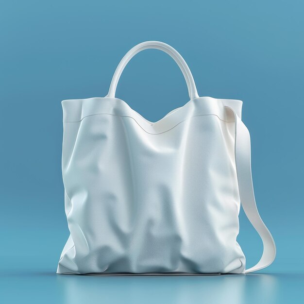 Photo photorealistic bag mockup