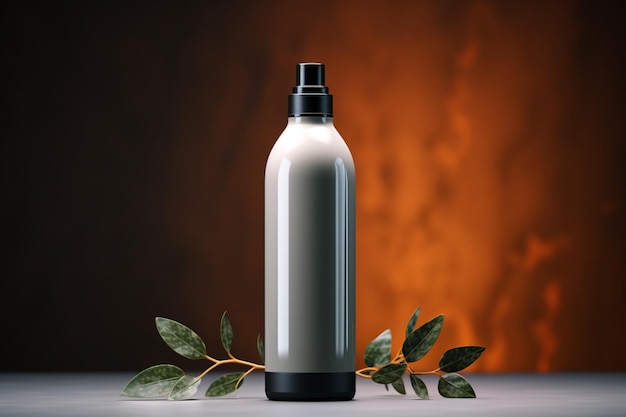 Photorealistic Bottle Mock Up for Product Presentation Showcasing Design Variations and Details