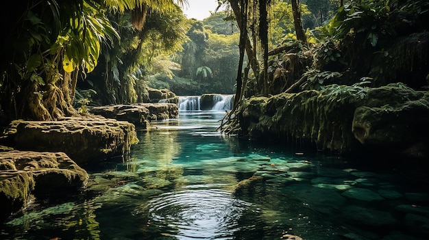 Photorealistic Documentation of Cebu Philippines Waterfalls