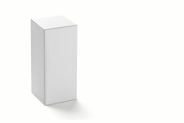 フォトリアリズム フラット スクエア カードボード パッケージ ボックス 3D レンダリング 3D 背景のモックアップ モックアップ テンプレート デザインの準備ができています