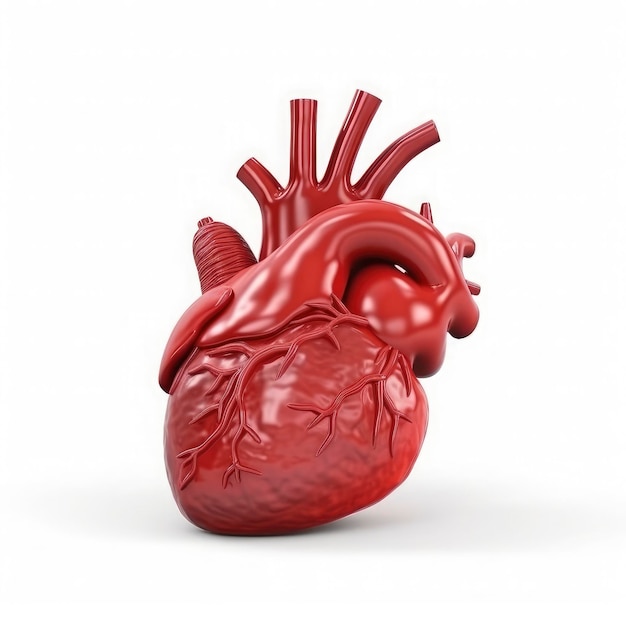 Photorealistic human heart Generate Ai