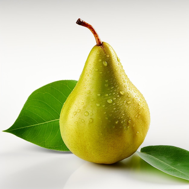 Photorealistic Pear Portrait