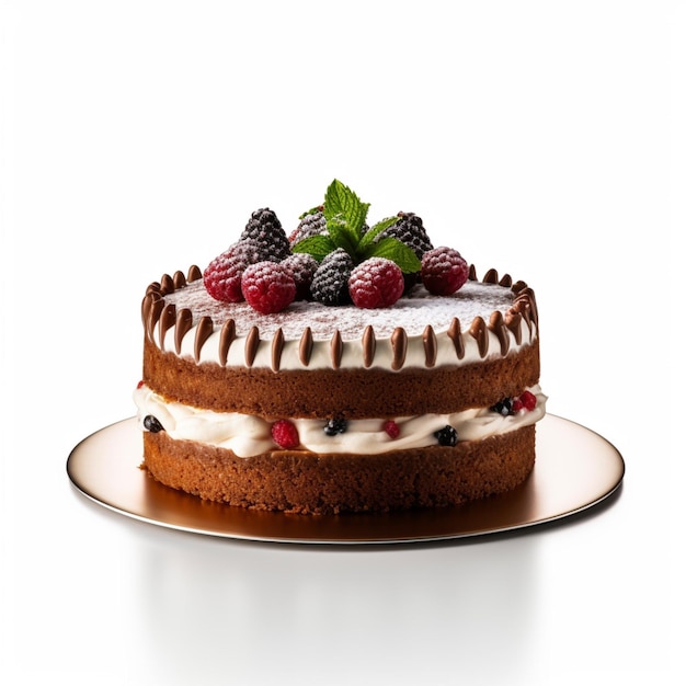 Photorealistic Product shot Food photography cake