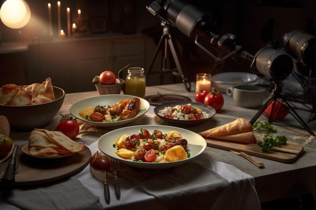 Photorealistic professional food commercial photographer