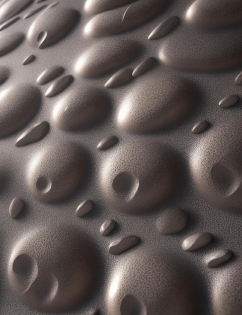 A photorealistic rendering of a textured surface