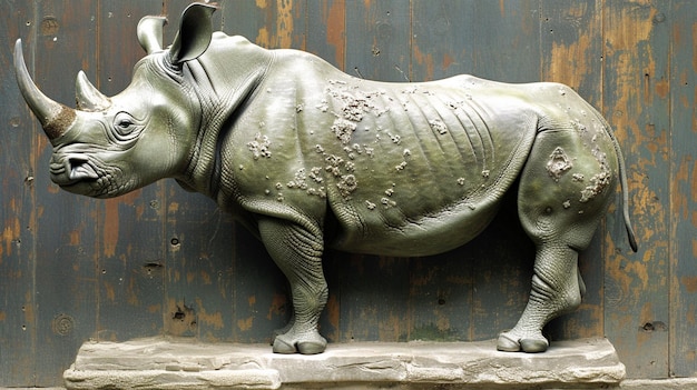 photorealistic rhino