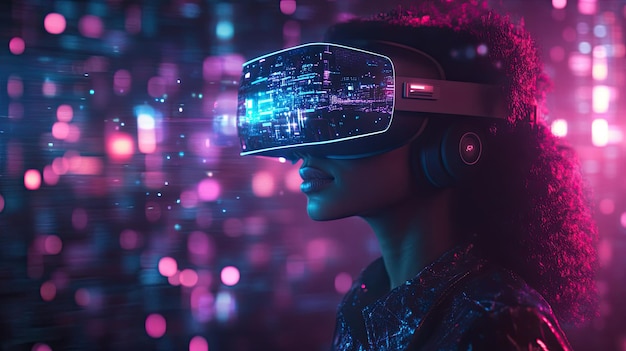 a photorealistic scene of neural networks visualized as interconnected nodes and synapses glowing with energy and pulsating in a digital environment representing the complex data processing in ai