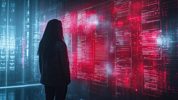 तंत्रिका नेटवर्क का एक फोटो यथार्थवादी दृश्य जो ऊर्जा के साथ चमकते और डिजिटल वातावरण में स्पंदित होने वाले अंतर्संबंधित नोड्स और सिनैप्स के रूप में कल्पना की गई है, जो एआई में जटिल डेटा प्रोसेसिंग का प्रतिनिधित्व करता है