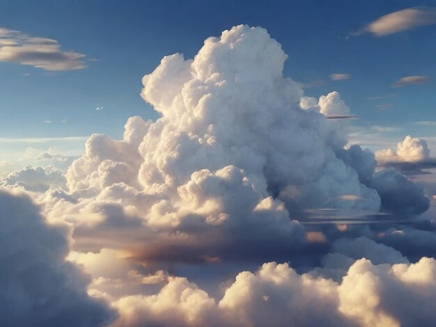 Photo photorealistic style clouds