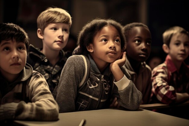 photos of children enjoy their school life