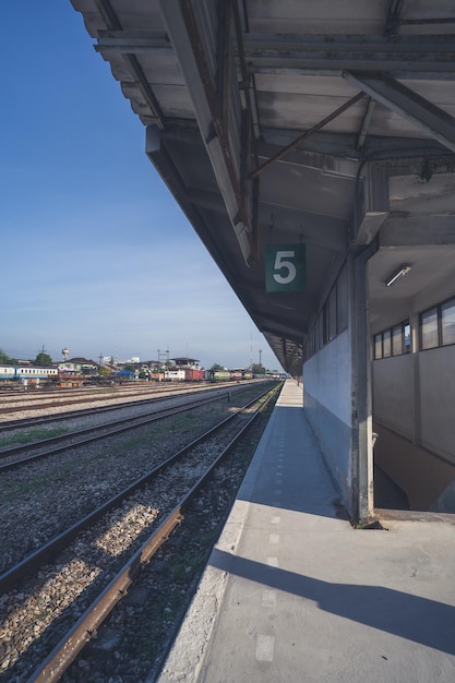 Photos of train stations in Thailand