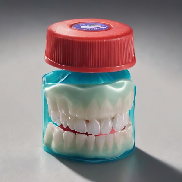 Photos of unused dental floss