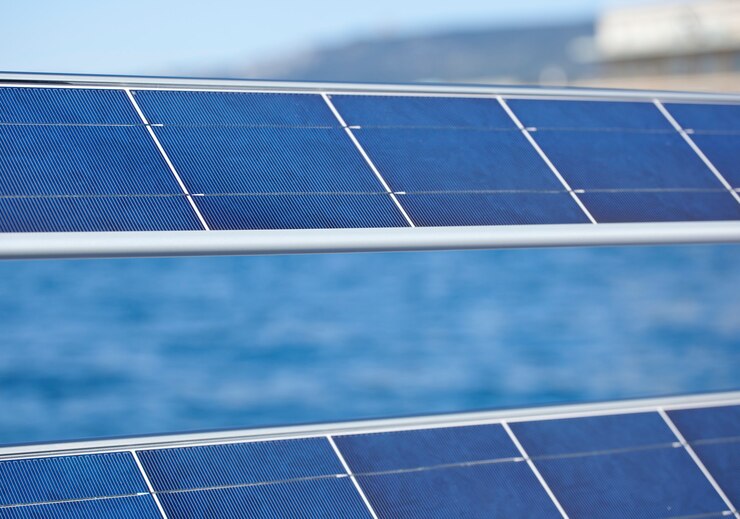 Photo photovoltaic panels