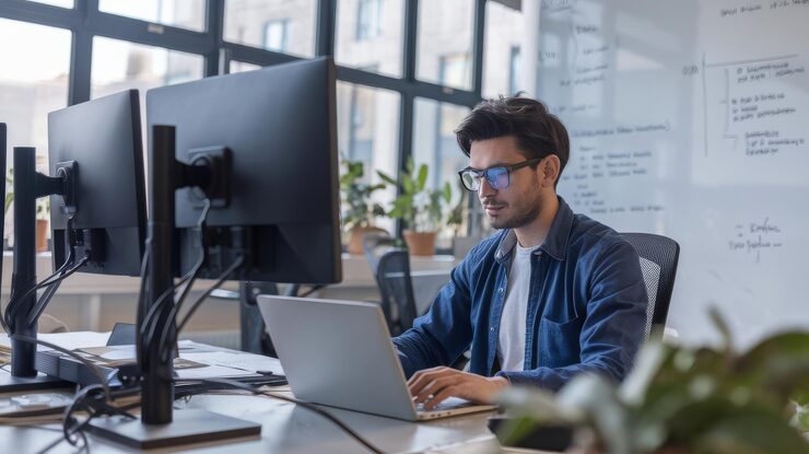 Photo php programming language developing programming and coding technologiescyber space concept