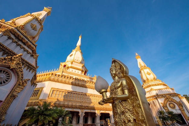 Phra Maha Chedi Chai Mongkol Temple, Public & Famous Temple, Roi Et Thailand 