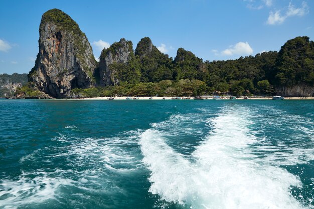 Phra Nang Cave Beach、クラビ、タイ