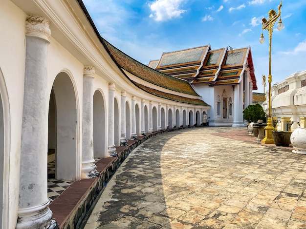 Phra Pathom Chedi-tempel in de provincie Nakorn Pathom, Thailand