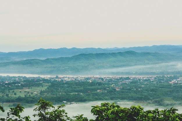 Foto phu thok chiang khan, loei tailandia