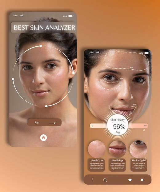 Phygital beauty interaction app design