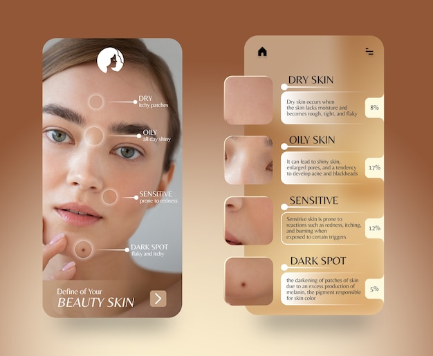 phygital beauty interaction app design