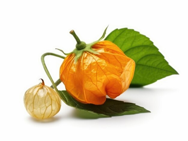 Physalis met groen blad