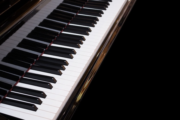 Piano keyboard background musical instrument