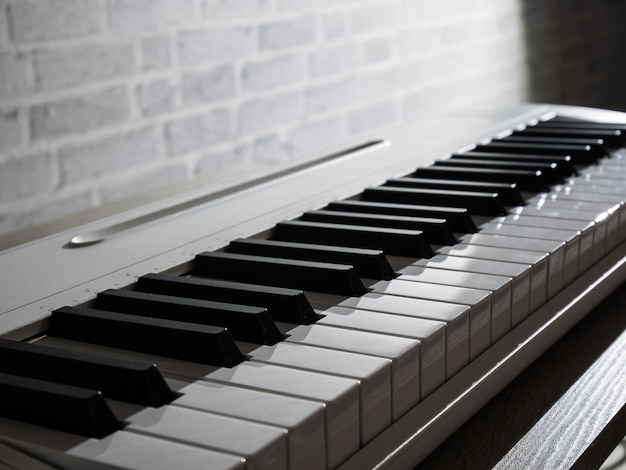 Piano keys night light