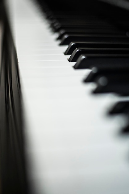 Photo piano keys