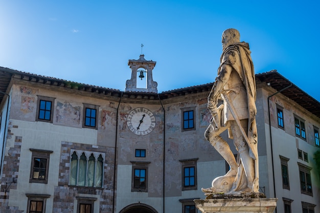 Piazza dei Cavalieri (Knights' Square) is the second main square in Pisa