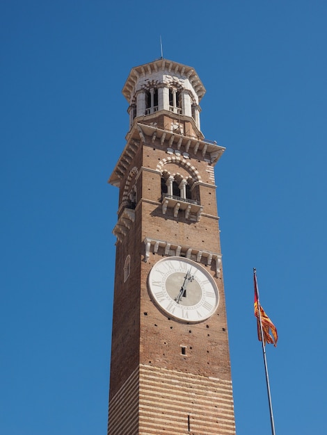 Piazza delle erbe a verona