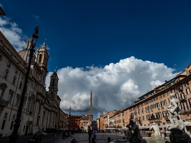 Photo piazza navona square in rome