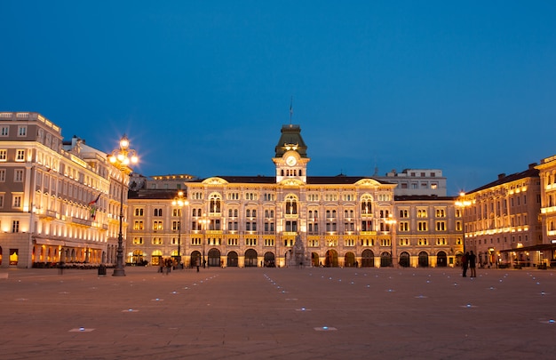 Piazza unità d&#39;Italia, Triëst