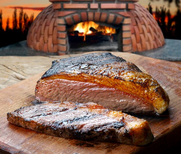 Picanha, traditional Brazilian barbecue.