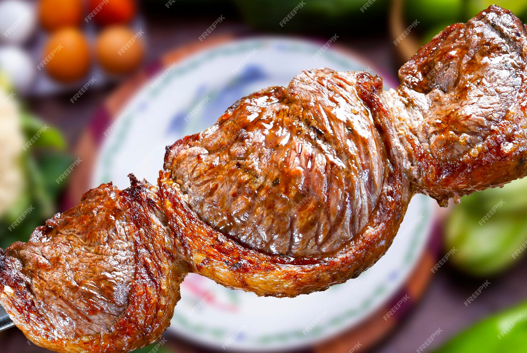 Premium Photo  Picanha, traditional brazilian barbecue.