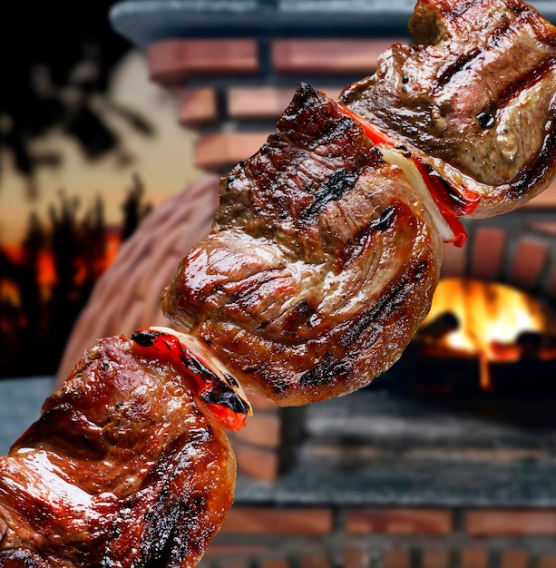 Picanha, traditional Brazilian beef cut