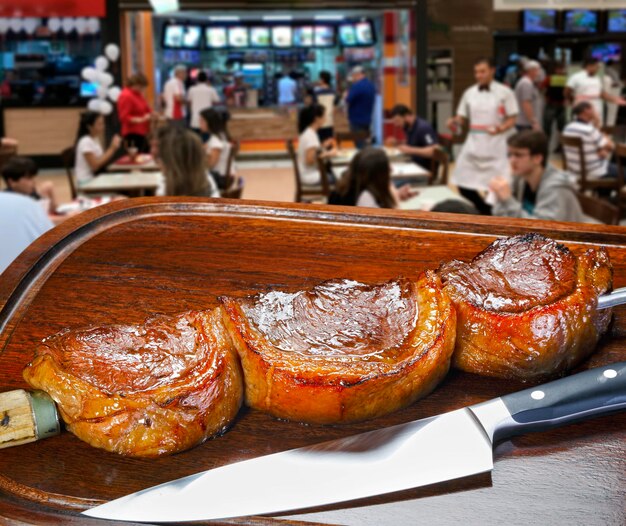 Picanha, traditionele Braziliaanse barbecue.