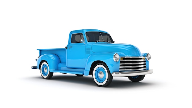 Pick-up Truck 3D-rendering