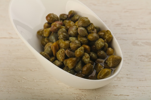 Pickled capers