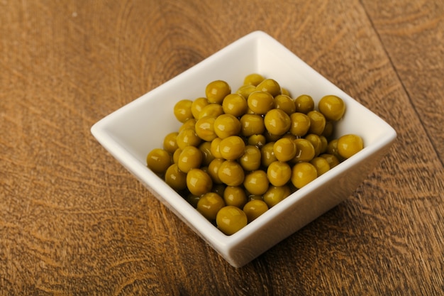 Pickled green pea