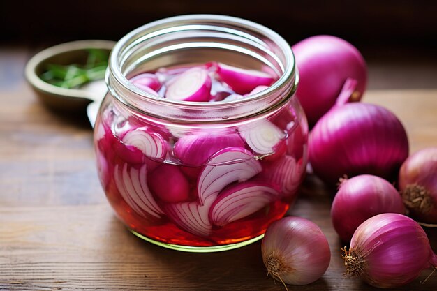 Photo pickled onions dinner recipe