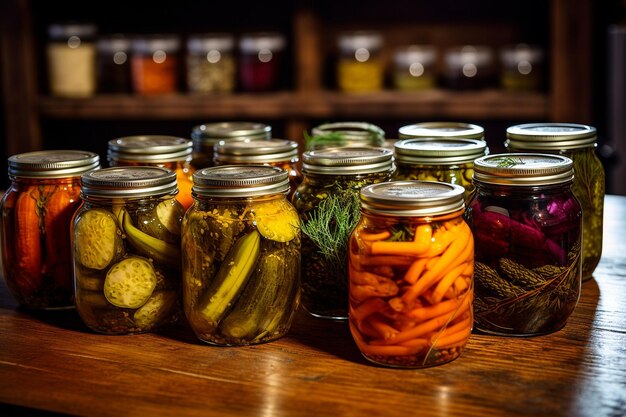 pickled vegetables