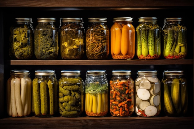 Photo pickled vegetables