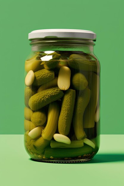 Photo pickles jar