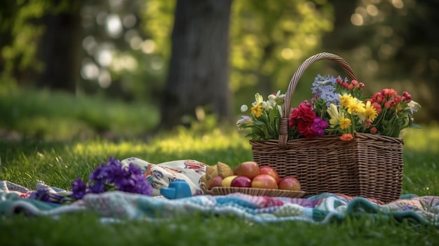 picknick achtergrond