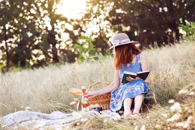 picknick in de wei