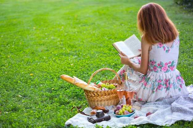 picknick in de wei