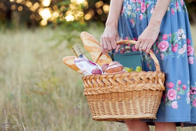 picknick in de wei