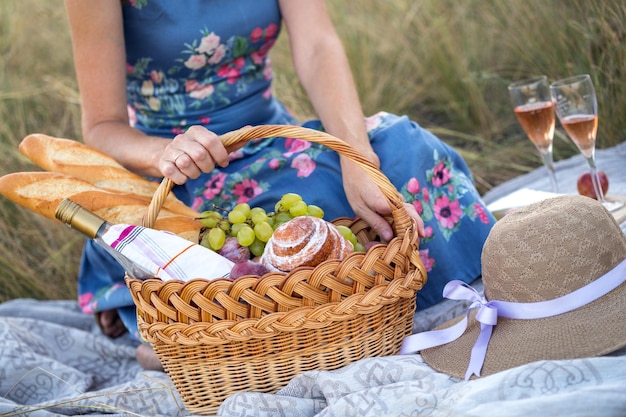 picknick in de wei